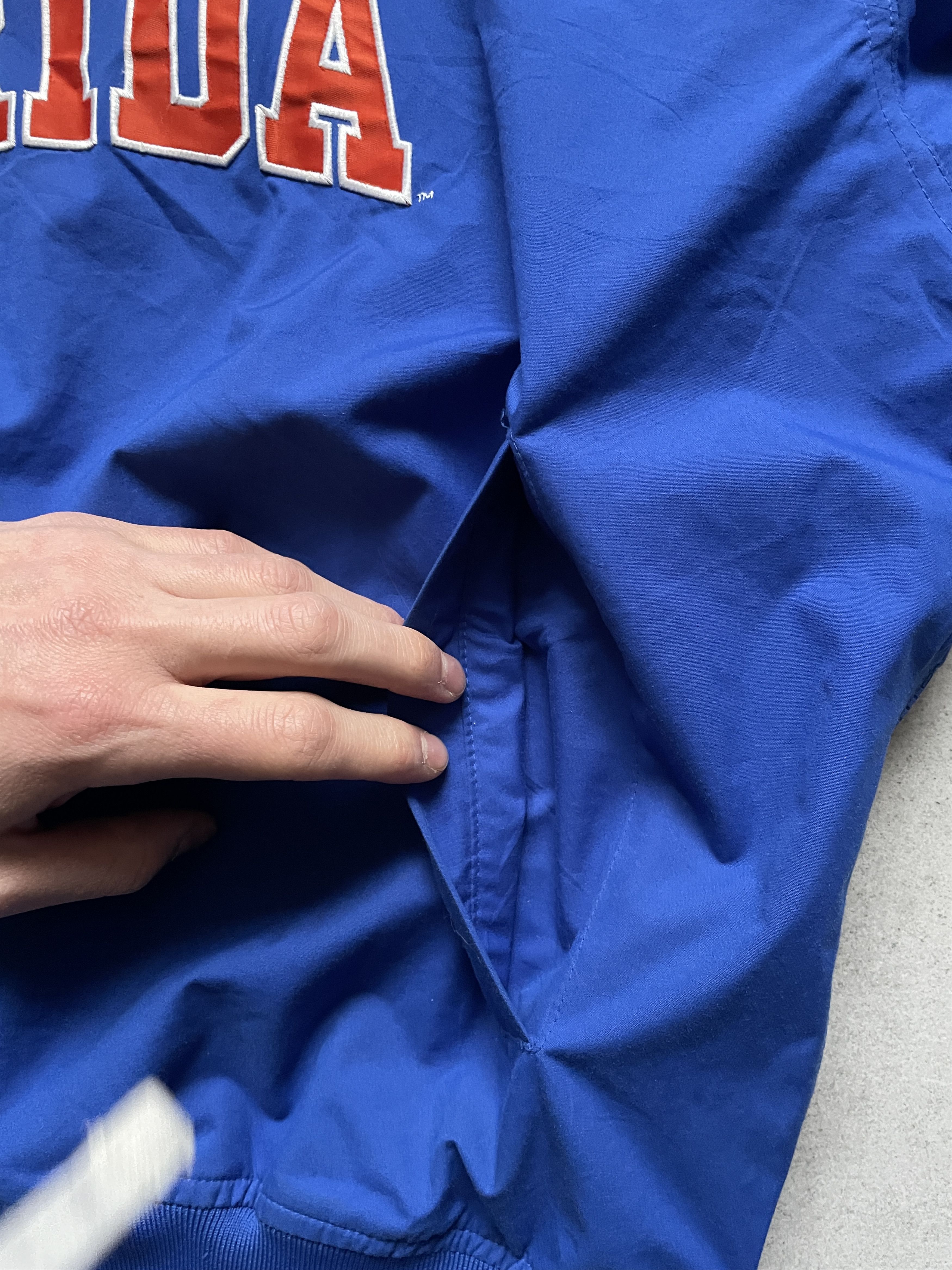 Nike VINTAGE NIKE 90S FLORIDA GATORS BLUE ORANGE LIGHT JACKET Size US L / EU 52-54 / 3 - 5 Thumbnail