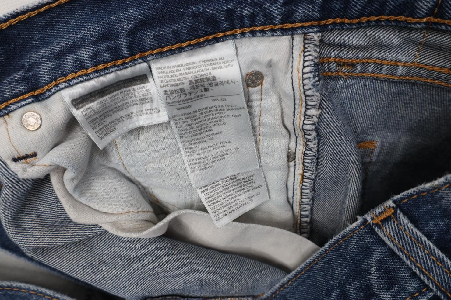 Levi's Vintage Y2K Levis 505 Regular Fit Straight Leg Denim Jeans Size US 34 / EU 50 - 8 Thumbnail