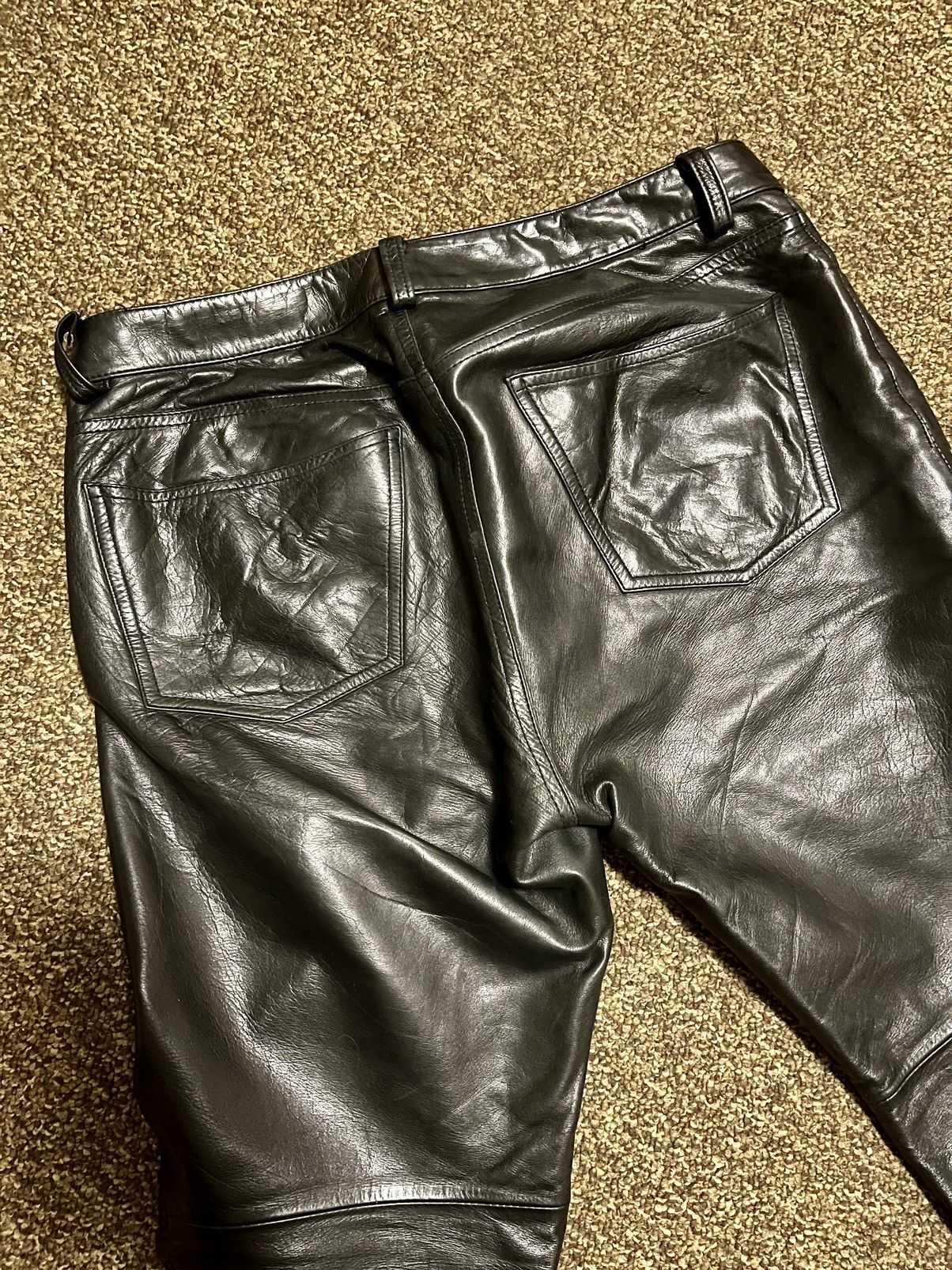 Gap Vintage Gap Leather Pants | Grailed