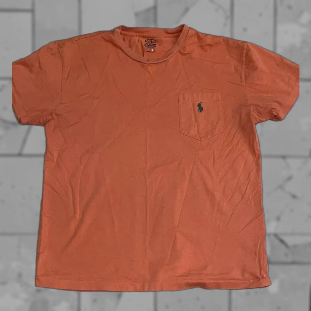 Polo Ralph Lauren Polo Ralph Lauren T-Shirt Pocket Orange Men’s S Size US S / EU 44-46 / 1 - 1 Thumbnail