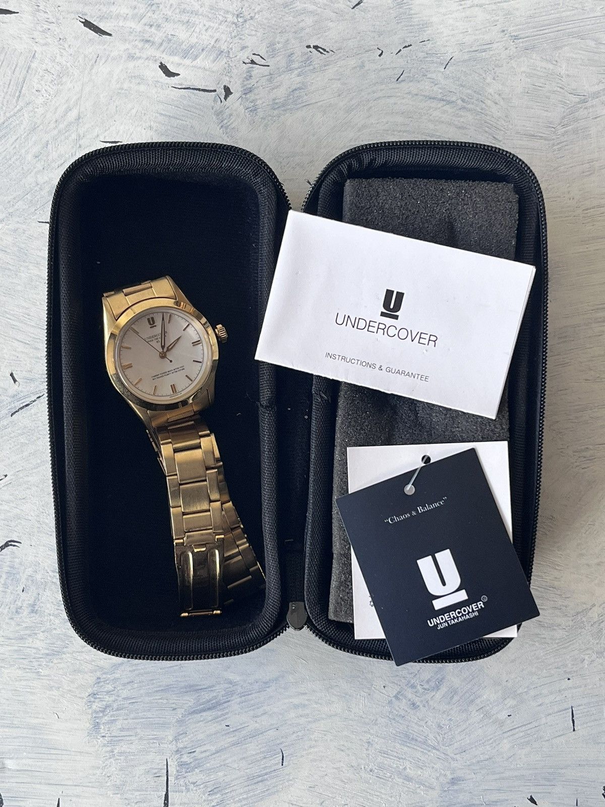 Jun Takahashi × Undercover Undercover Double Wrap Band Watch 