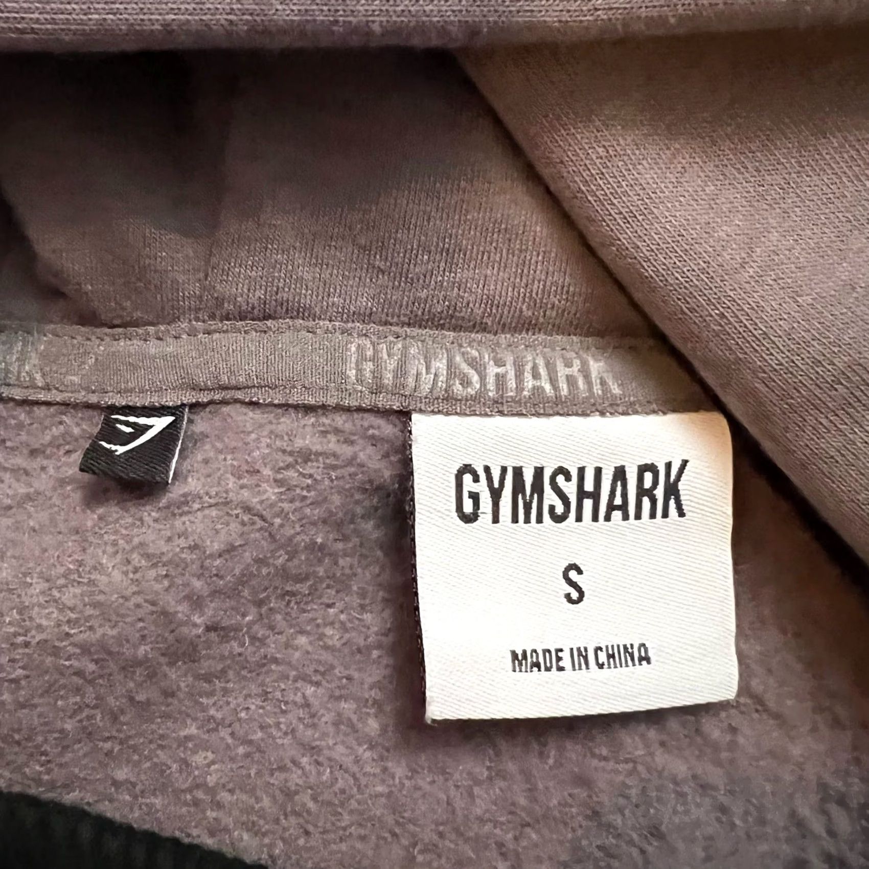 Gymshark Gymshark Hoodie Womens Small Cropped Sweatshirt Gray Purple S Womens Pullover Hoodie Cropped Sweatshirt Gray Purple Size S / US 4 / IT 40 - 4 Thumbnail