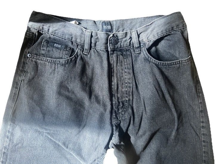 Hugo Boss Hugo Boss Texas Jeans Black Denim Regular Fit Mens W32 L34 Size US 32 / EU 48 - 4 Thumbnail