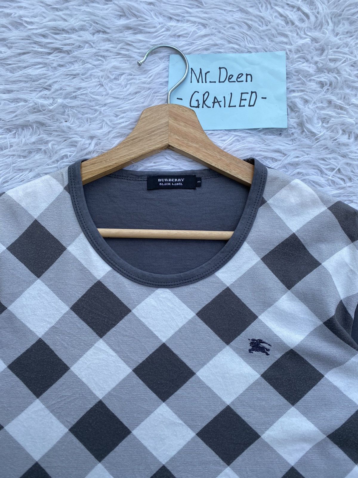 Burberry Rare Vintage Burberry Checkered Tshirt Size US M / EU 48-50 / 2 - 6 Thumbnail