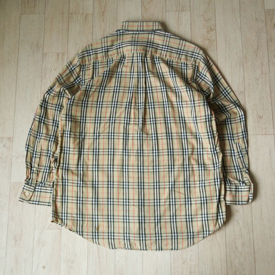 Burberry Vintage Burberry Nova Check Shirt Size US L / EU 52-54 / 3 - 11 Thumbnail