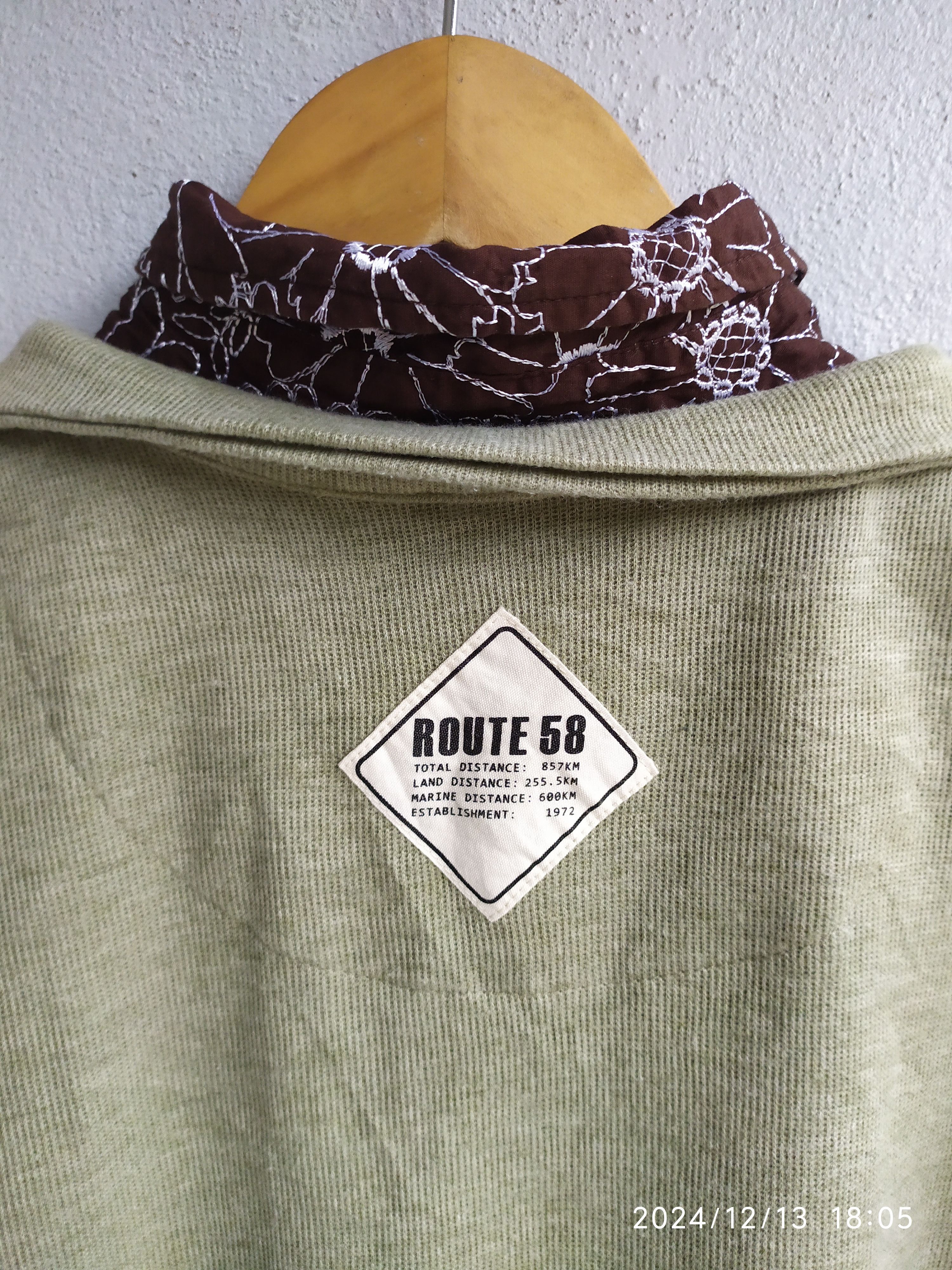 If Six Was Nine × Japanese Brand × Le Grande Bleu (L.G.B.) JAPANESE Double Layers Long Sleeve LGB Styled Size US L / EU 52-54 / 3 - 4 Thumbnail