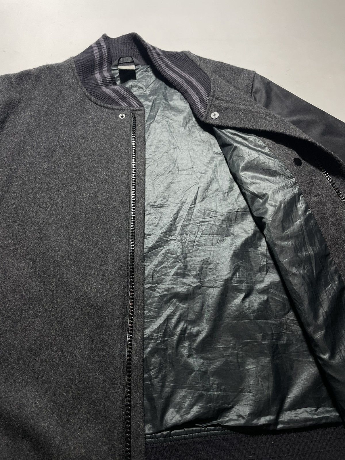 Nike Vintage Nike Wool Varsity Bomber Jacket Size US XL / EU 56 / 4 - 9 Thumbnail