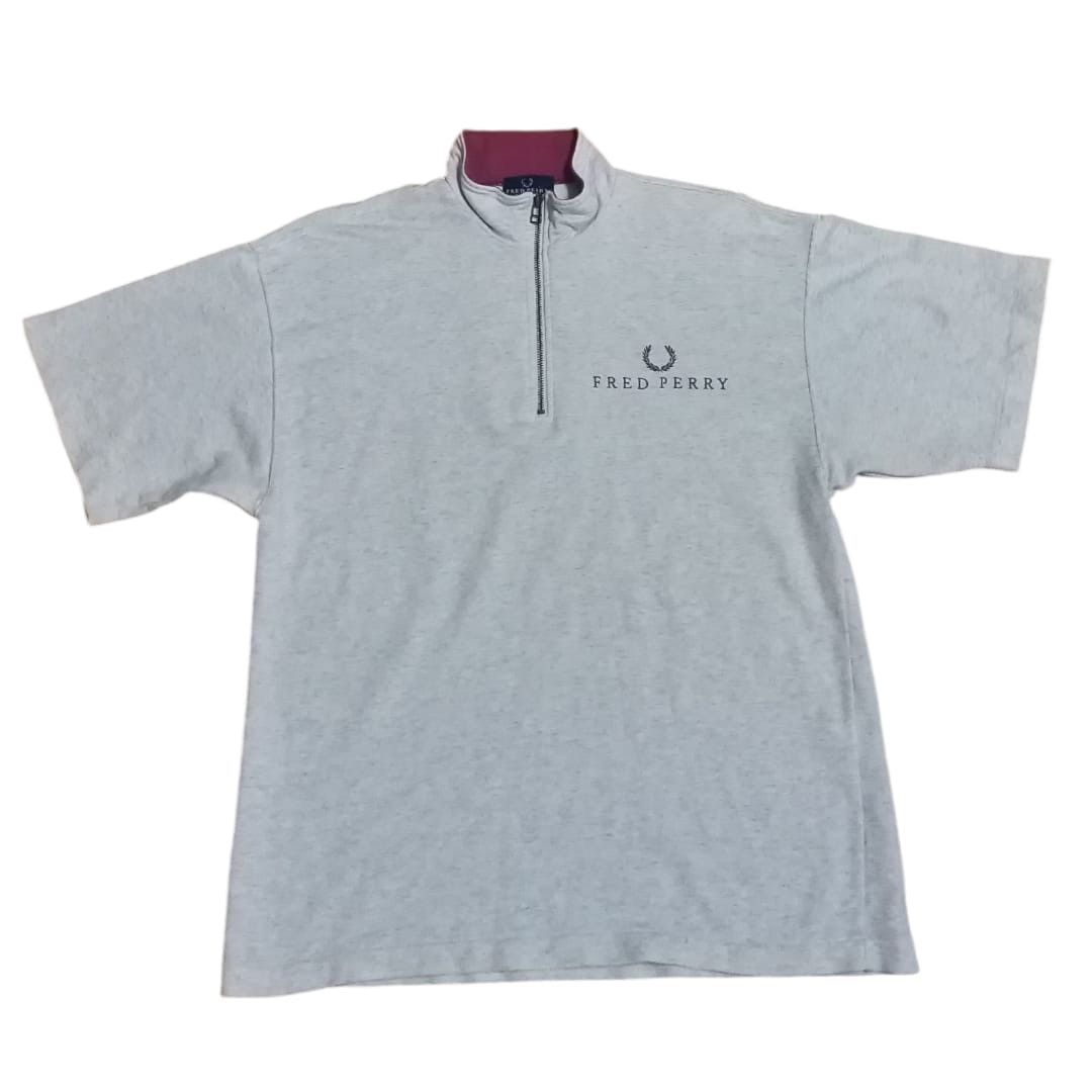 Fred Perry Vintage Fred Perry Half Zipper Made in Japan Size US M / EU 48-50 / 2 - 1 Thumbnail