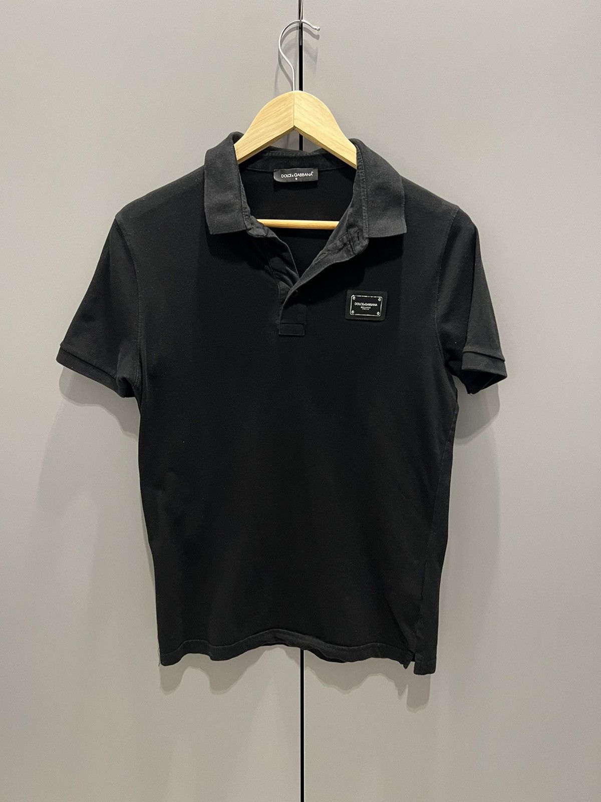 Dolce & Gabbana Dolce Gabbana Polo T-shirt Black Small Size US S / EU 44-46 / 1 - 2 Thumbnail