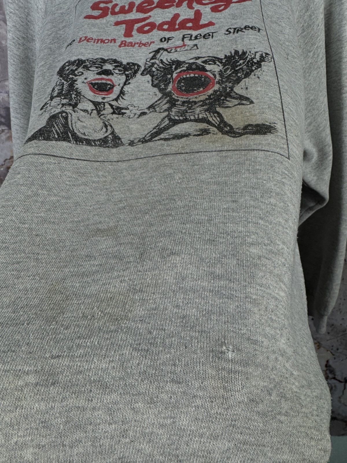 Other Men’s Sweeney Todd Sweatshirt Movie Horror Size Large Size US L / EU 52-54 / 3 - 6 Thumbnail