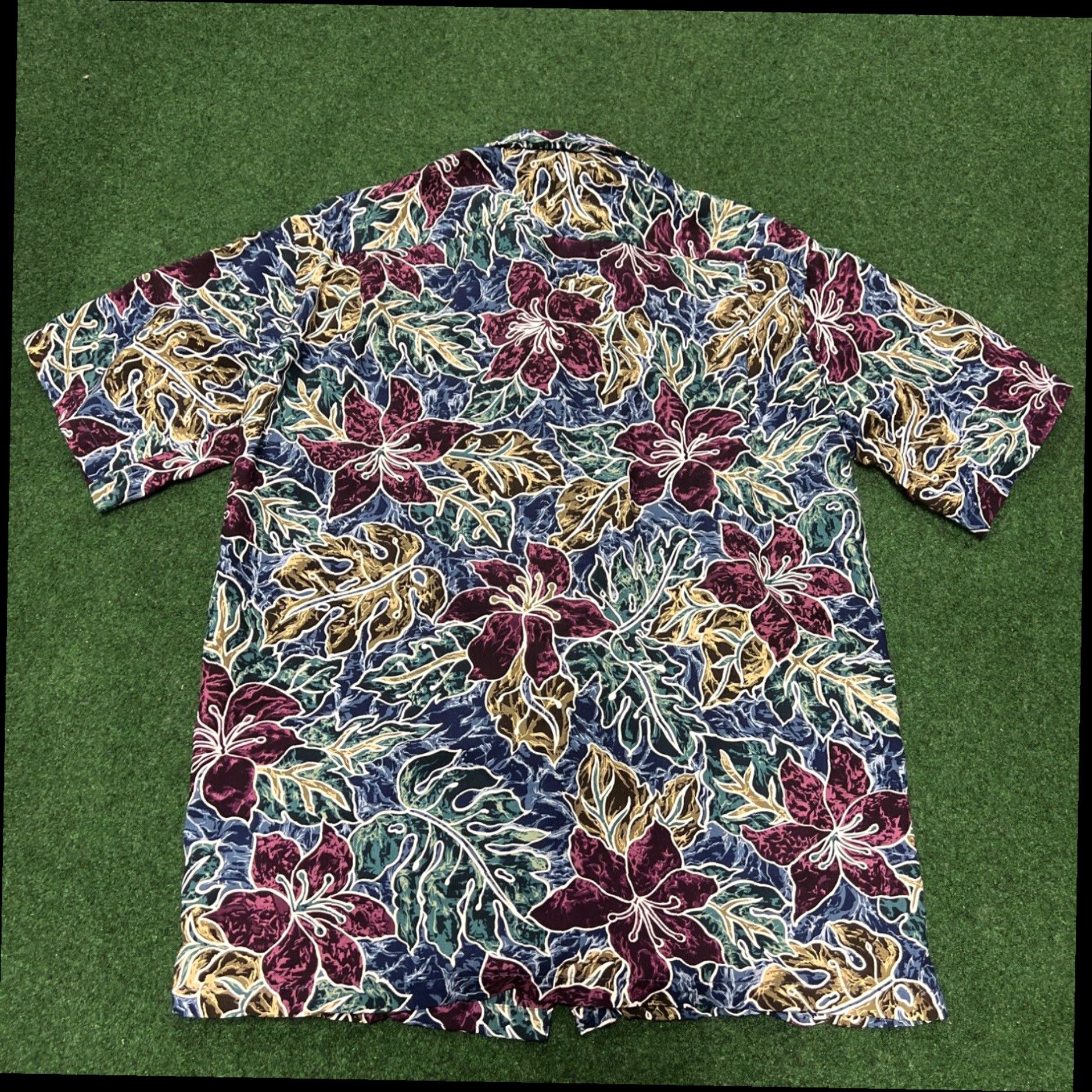 Hilo Hattie HILO HATTIE HAWAIIAN Shirt, M Vintage 90s Made In Hawaii Beach Summer Size US M / EU 48-50 / 2 - 8 Thumbnail