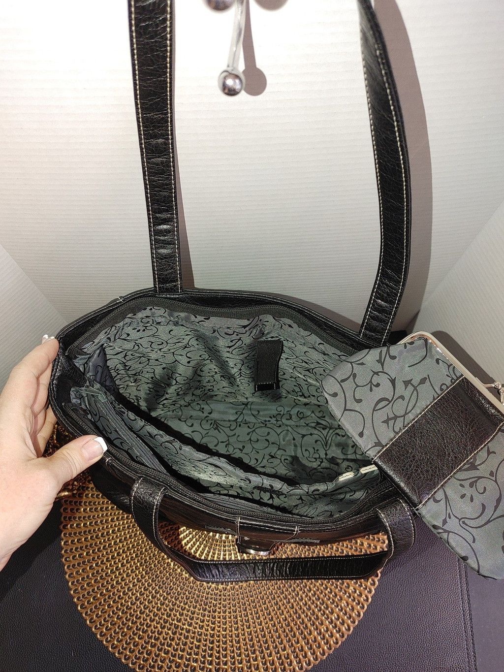 Burton Buxton Travel Tote w. Kiss Lock Pouch Size ONE SIZE - 4 Thumbnail