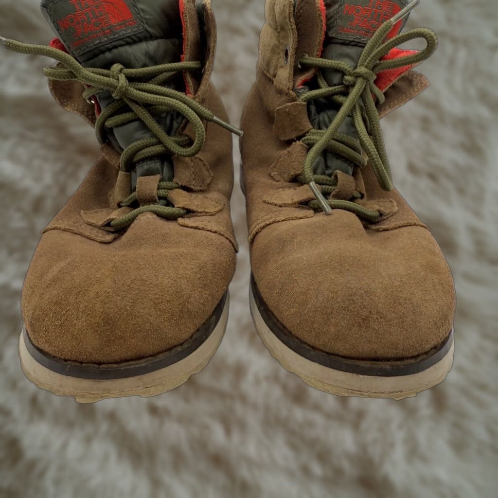 The North Face The North Face Womens Lace Up Suede Ankle Boots Hiking Brown Size 6.5 Shoes Womens Brown Suede Lace Up Hiking Boots 6.5 Size US 7 / IT 37 - 1 Thumbnail