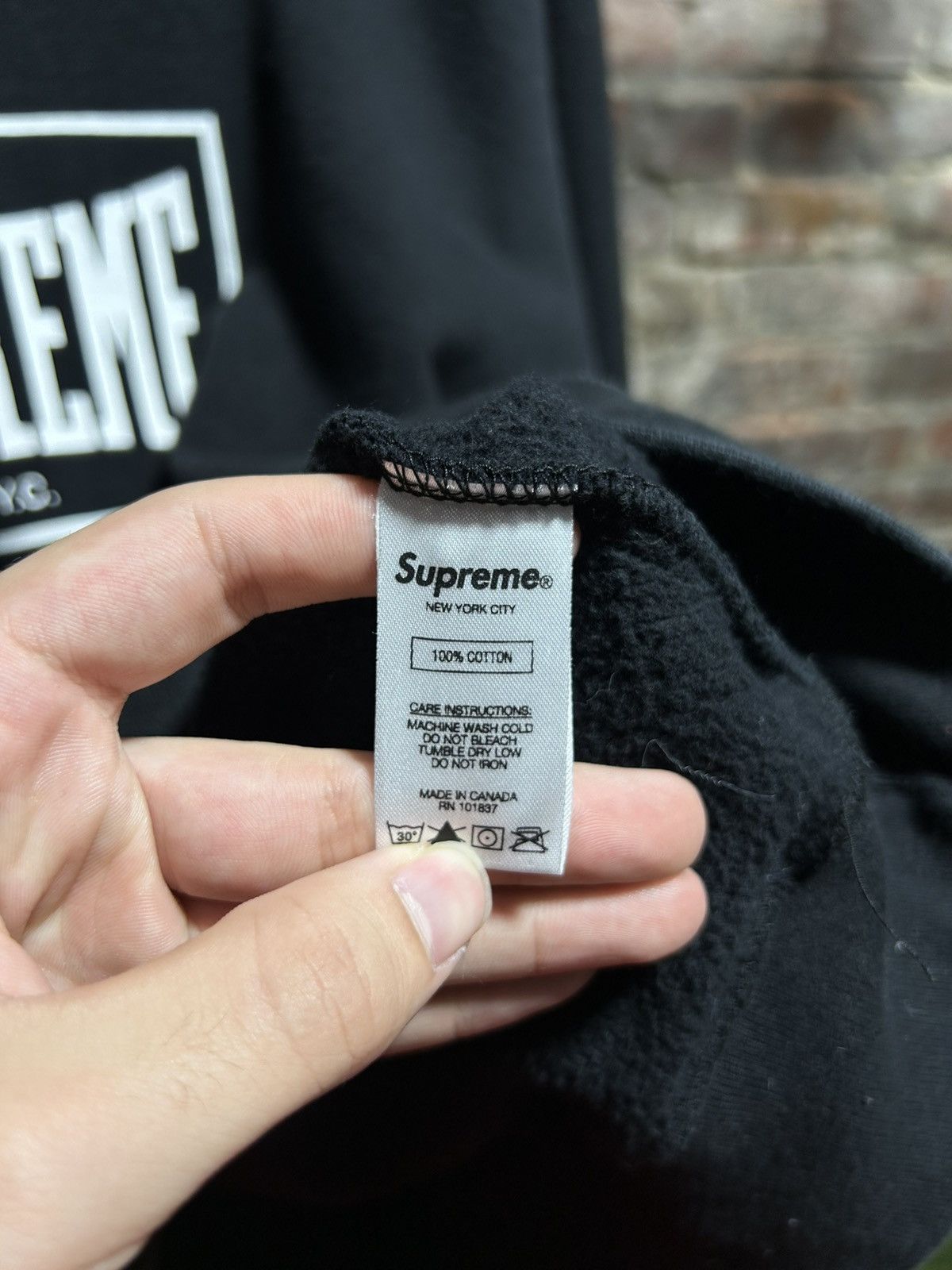 Supreme Supreme N.Y.C. Crewneck Size US L / EU 52-54 / 3 - 5 Thumbnail