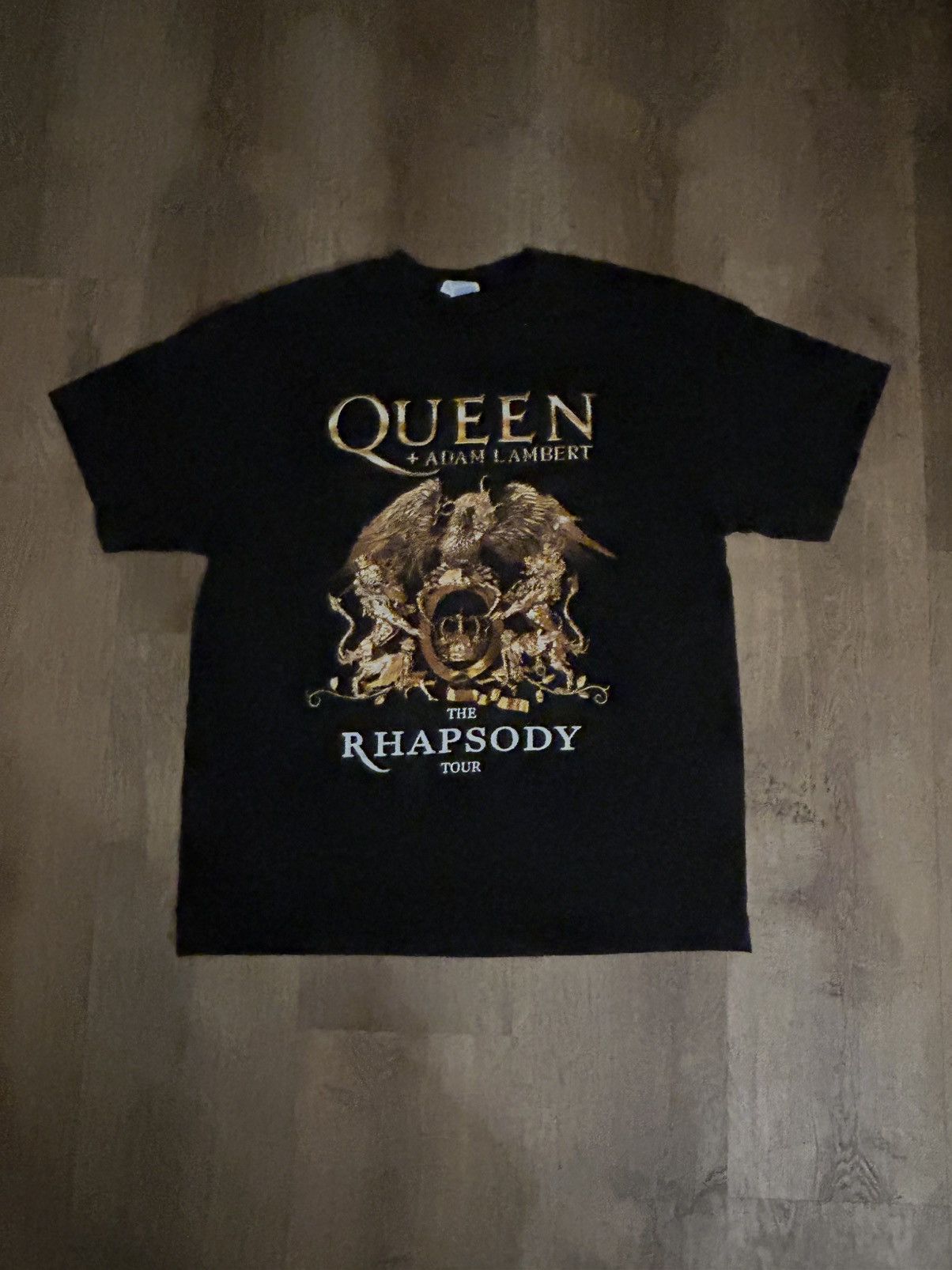 Band Tees “The Rhapsody Tour” Queen & Adam Lambert Tee Size US M / EU 48-50 / 2 - 1 Thumbnail