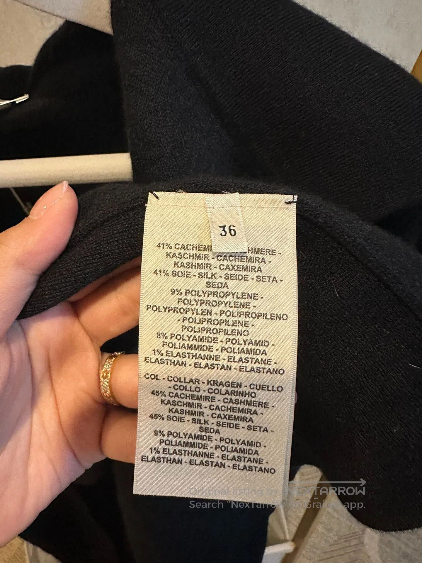 Hermes Hermes Cashmere Cardigan Size 36. Size US XS / EU 42 / 0 - 4 Thumbnail