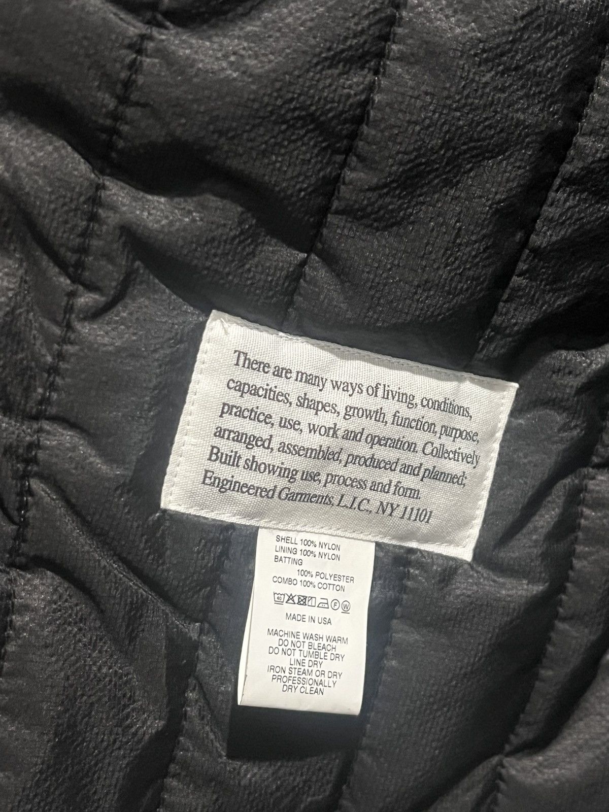 Engineered Garments Pathfinder Jacket Flight Satin Nylon Size US XXS / EU 40 - 9 Thumbnail