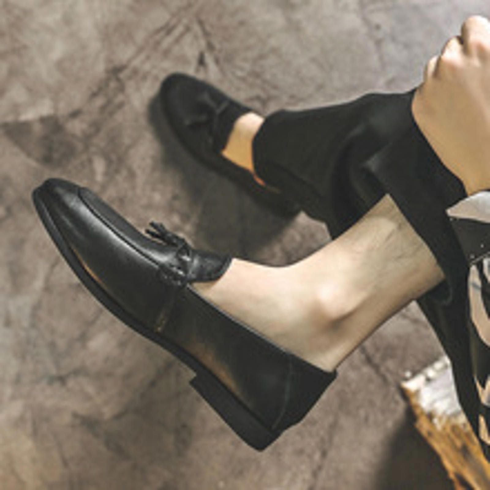 Other Stylish Black Tassel Loafers - Elegant Comfort Size US 12 / EU 45 - 5 Thumbnail