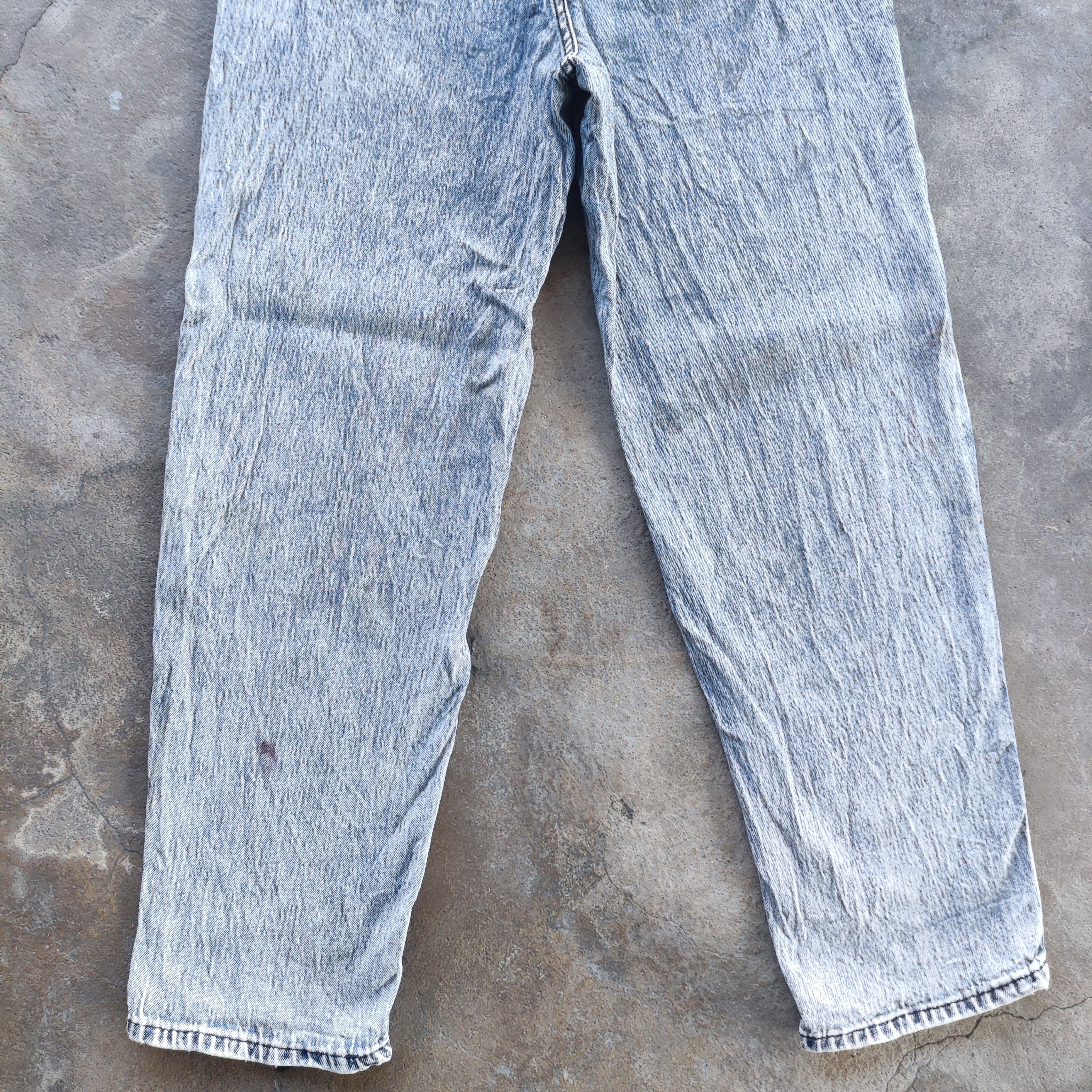 GU Vintage GU Brand Straight Jeans Faded Pants Size US 31 - 10 Thumbnail