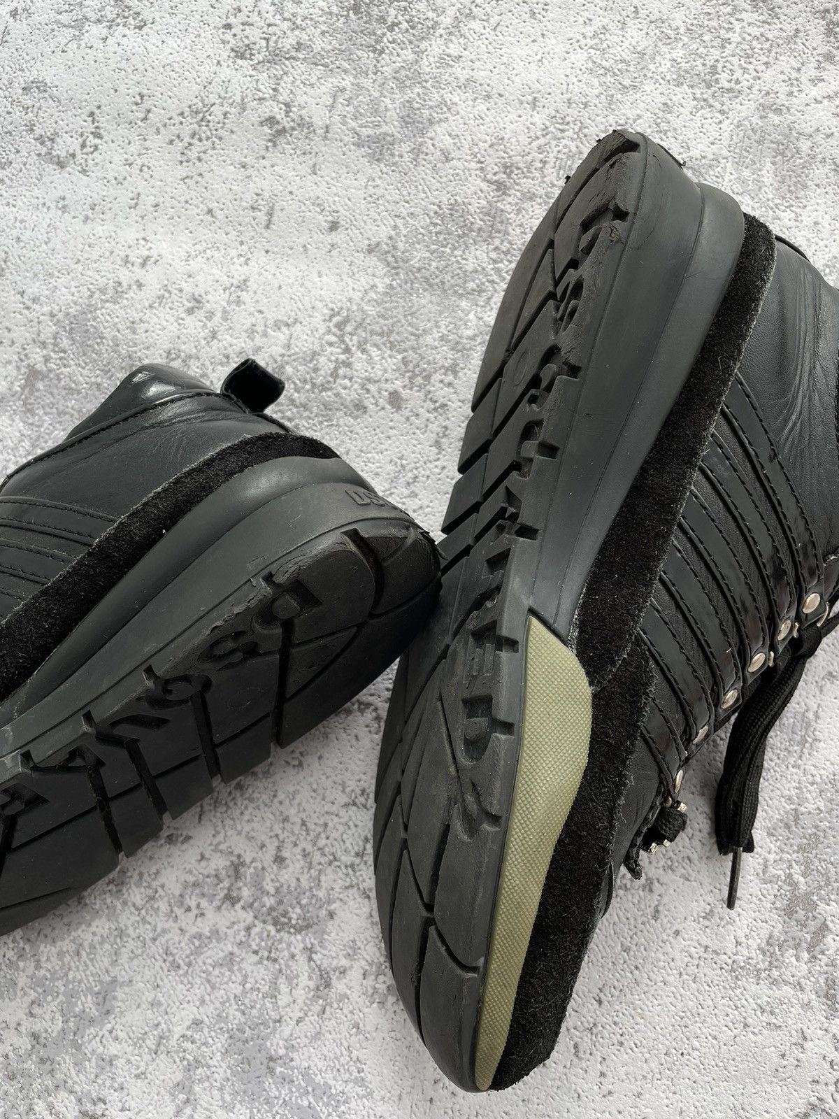 Dsquared2 × Vintage Dsquared 2 Black Leather Shoes Size US 7 / EU 40 - 9 Thumbnail