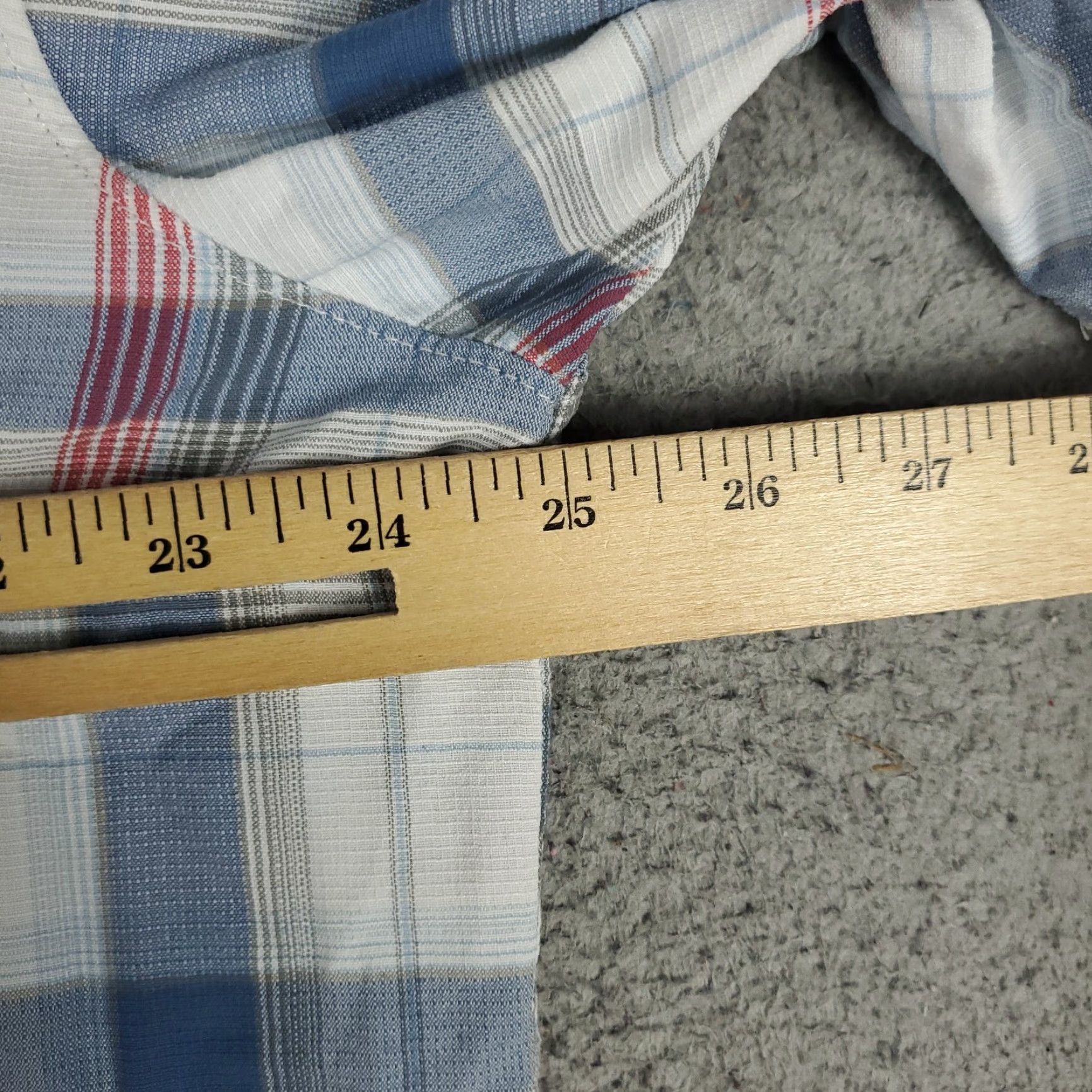 Vintage COLLEGE Columbia Shirt Mens XL Blue Plaid Button-Up Short Sleeve Vented Casual Business Workwear Size US XL / EU 56 / 4 - 5 Thumbnail