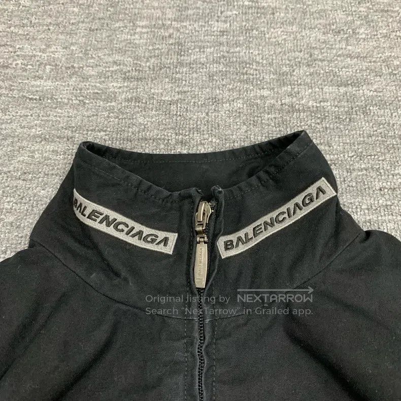 Balenciaga Balenciaga Black Multi-Element Logo Racing Jacket Size US XS / EU 42 / 0 - 7 Thumbnail