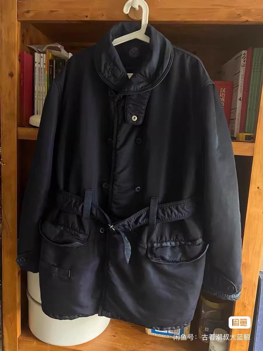 Porter Classic Porter Classic Indigo Double-Breasted Coat Size US L / EU 52-54 / 3 - 3 Thumbnail