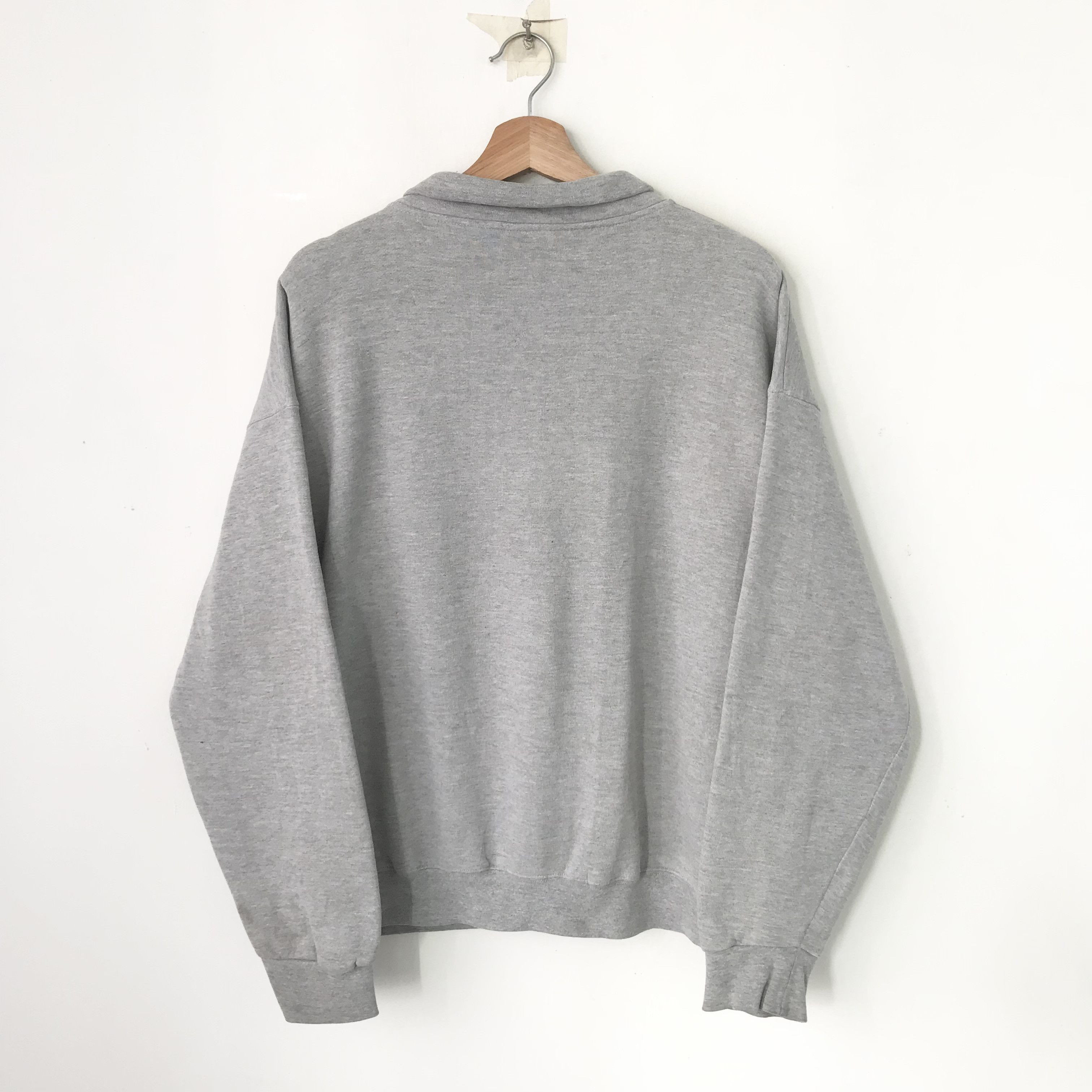 Alice San Diego Vintage San Diego Grey Sweater Xlarge - 388 Size US XL / EU 56 / 4 - 2 Thumbnail