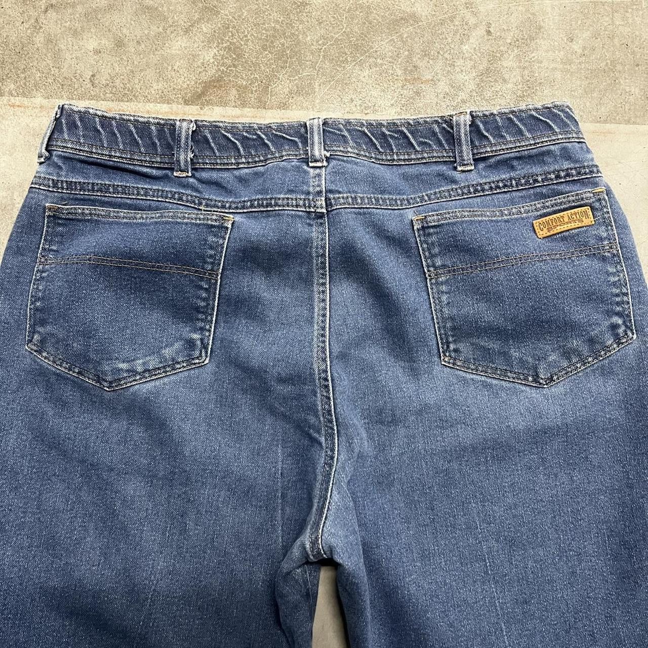 Japanese Brand × Vintage Vintage Y2K/2000s Skater Style Medium Wash Denim Jeans! Size US 36 / EU 52 - 7 Thumbnail