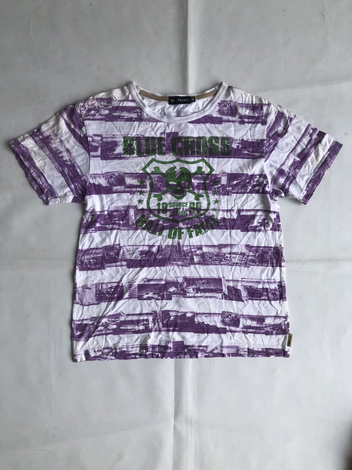Hysteric Glamour Gothic Poem Blue Croos Skull Rock Punk Style Size US M / EU 48-50 / 2 - 1 Thumbnail