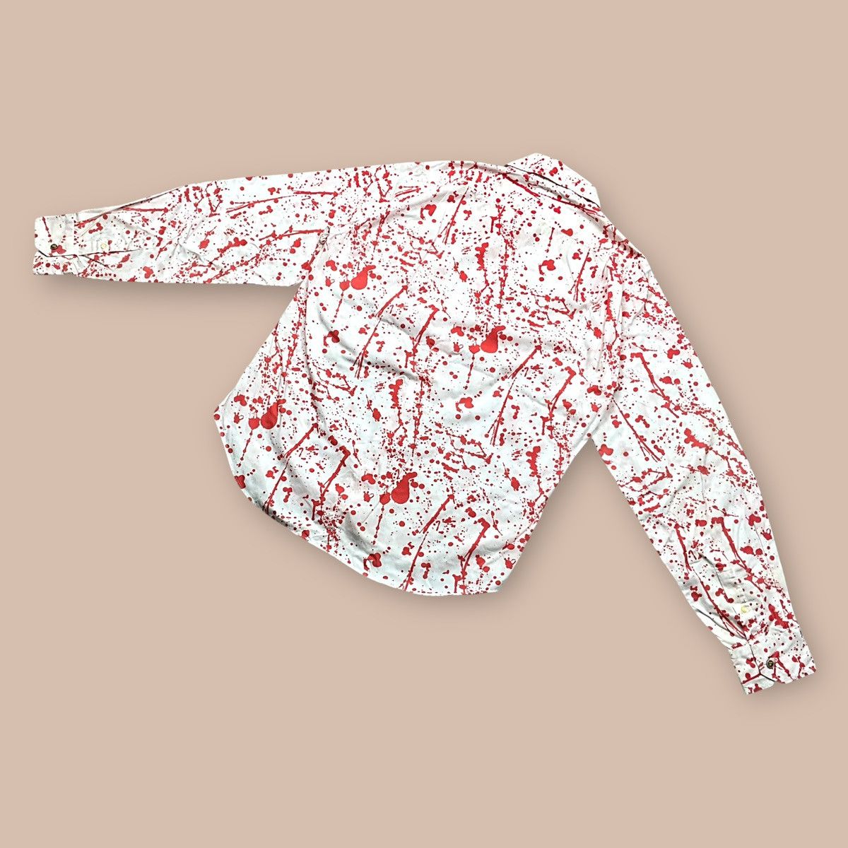 Bape OG2000's Bape Paint Splatter L/S Button up Shirt Size US L / EU 52-54 / 3 - 3 Thumbnail