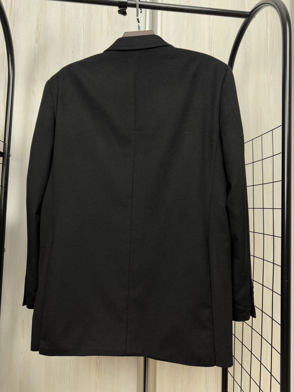 Other Barutti Mario Barutti black pure cashmere 2 button blazer Size 44R - 8 Thumbnail