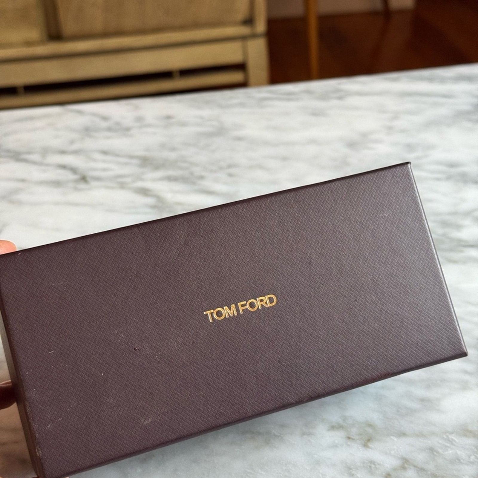 Tom Ford Tom Ford Anya Purple Havana Cat Eye Women's Sunglasses Size ONE SIZE - 6 Thumbnail