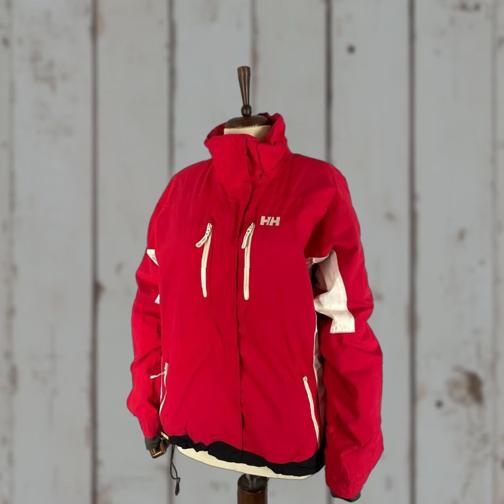 Helly Hansen Helly Hansen Womens Parka Jacket XL Red Long Sleeve Windbreaker Size XL / US 12-14 / IT 48-50 - 1 Thumbnail