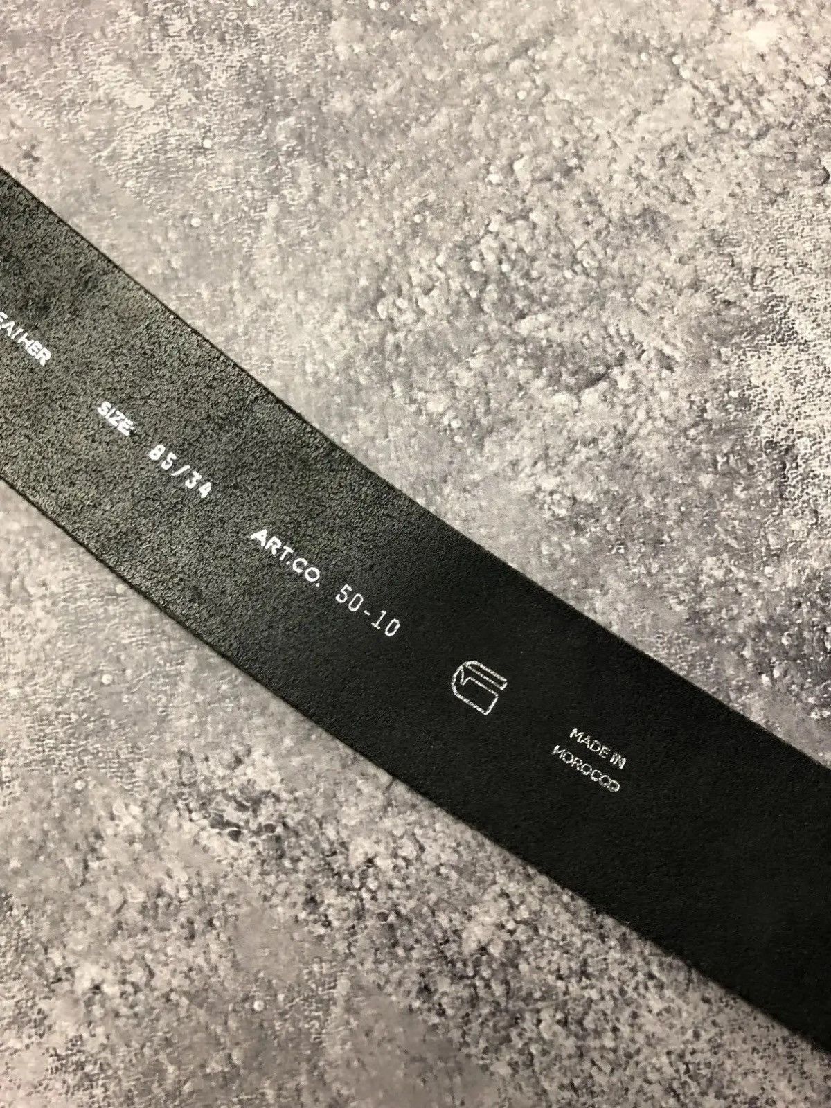 G-Star G-STAR RAW Vintage Leather Buckle Belt Streetwear Dad Hype Size ONE SIZE - 8 Thumbnail
