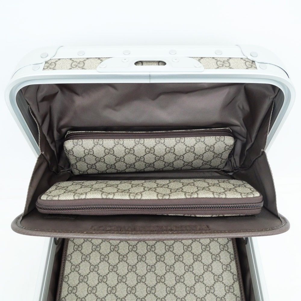 Gucci Gucci Beige Coated Canvas XFPM Beauty Case Size ONE SIZE - 12 Thumbnail