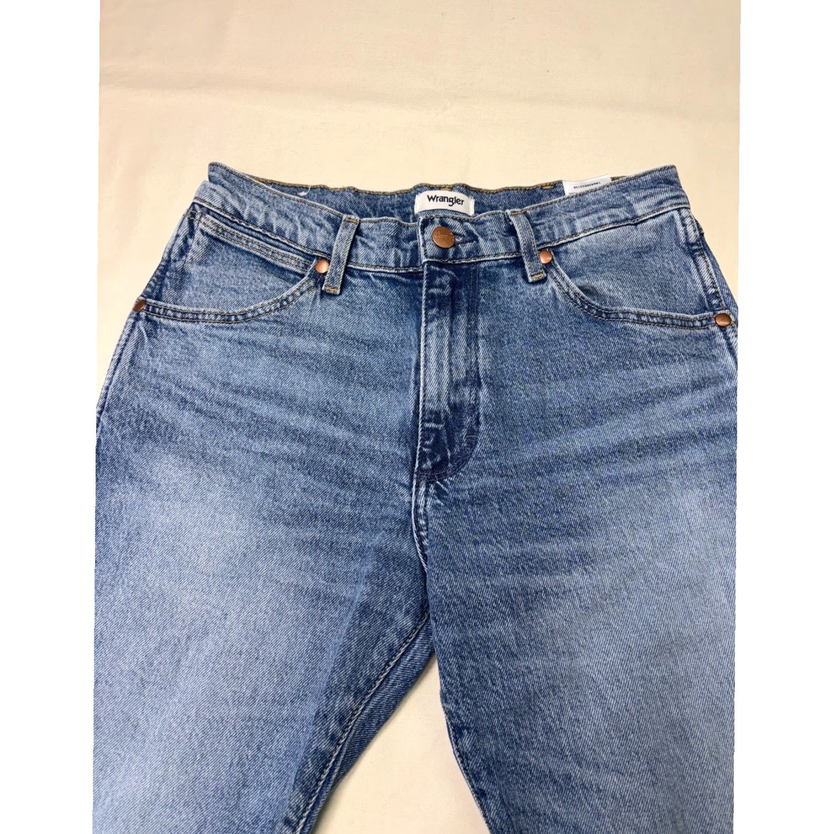 Wrangler VINTAGE Wrangler Sunset Mid Rise Straight 651 Jeans Blue Denim 27x29 Womens Jeans Wrangler Sunset Size 27" / US 4 / IT 40 - 2 Thumbnail