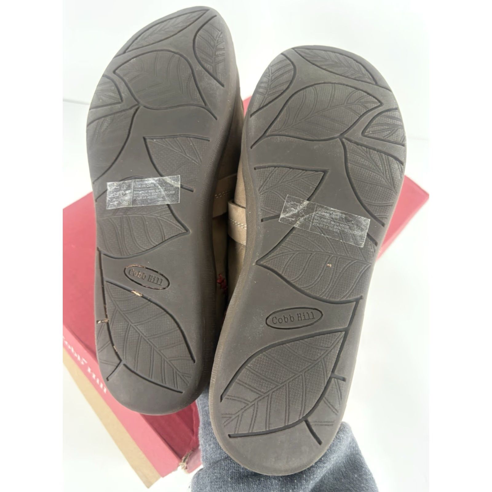 Vintage Cobb Hill Bailee Slides Womens Size 8M Brown Suede Sandal Casual Travel Workwear Platform 1in Cushioned Slip-Ons Rubber Sole Shoes Womens Size US 8 / IT 38 - 6 Thumbnail