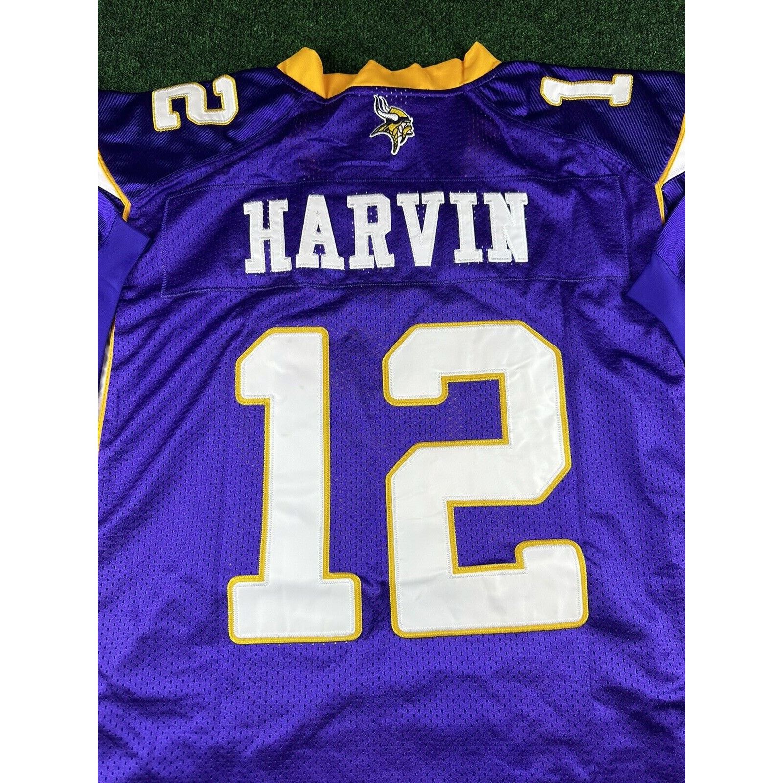 NFL × Reebok Vintage Vikings Percy Harvin #12 Jersey Size US XXL / EU 58 / 5 - 6 Thumbnail