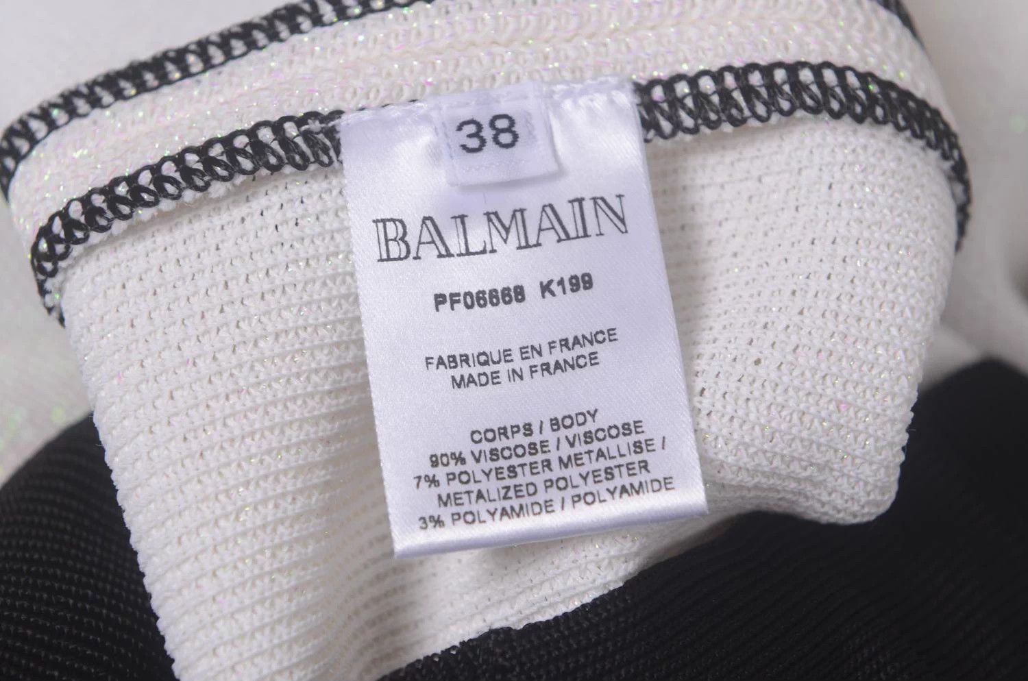 Balmain Balmain 801212 Women's Dress Size M / US 6-8 / IT 42-44 - 6 Thumbnail