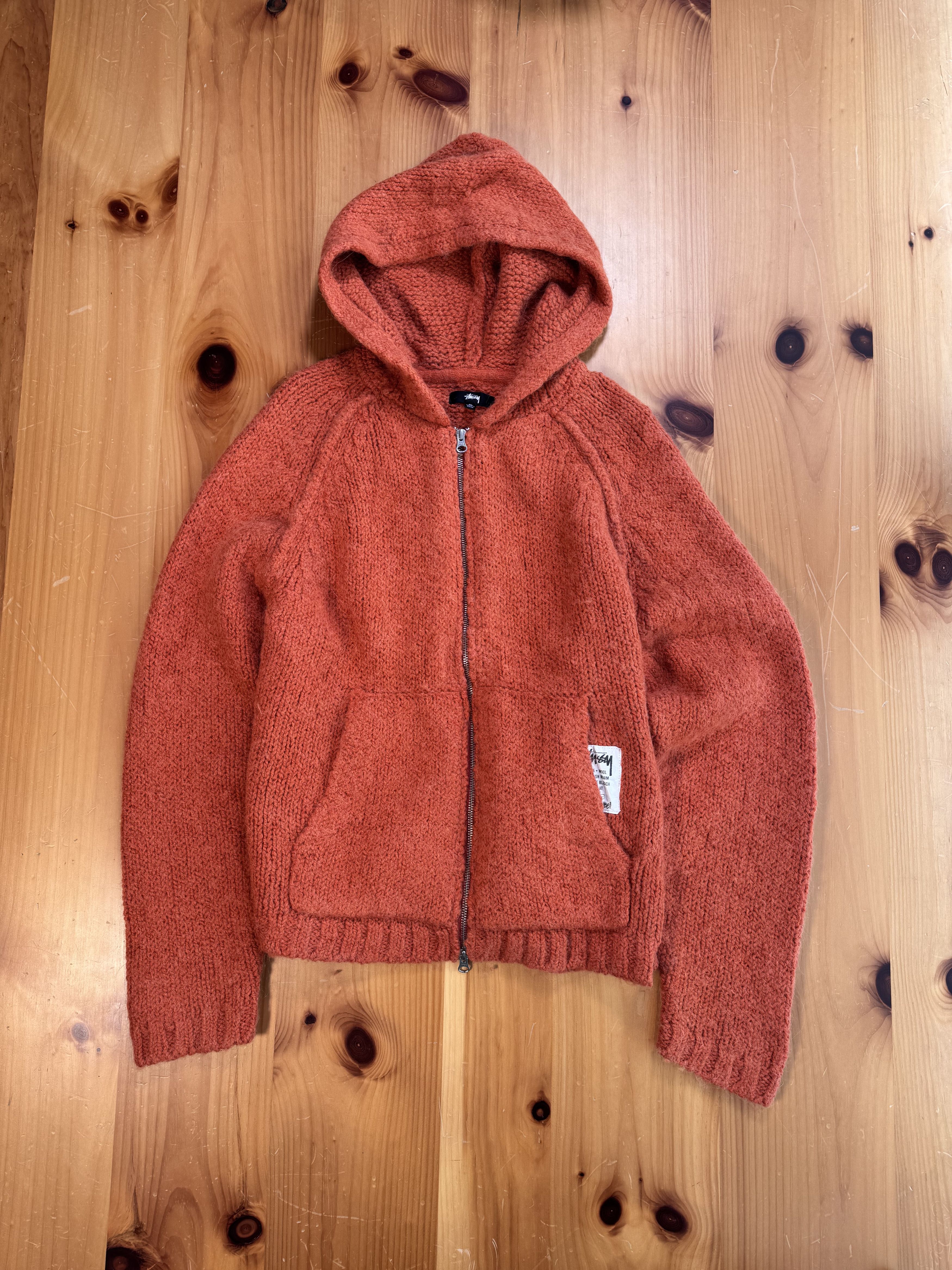 Stussy Stussy x wales Bonner fleece zip up hoodie XL | Grailed
