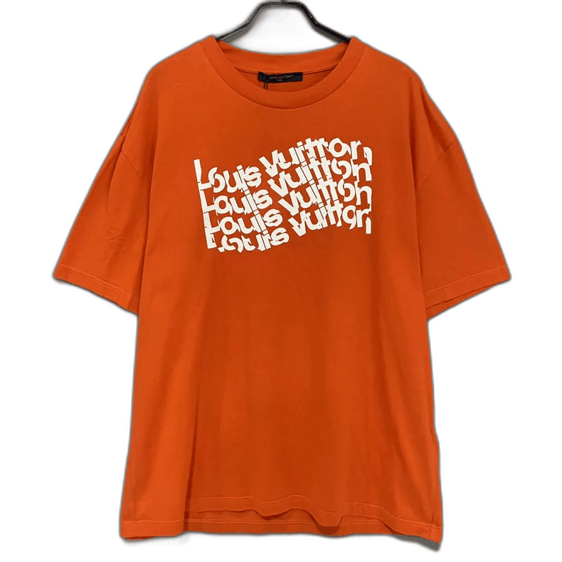 Louis Vuitton Louis Vuitton Orange Logo Short Sleeve T-shirt Size XXL / US 16-18 / IT 52-54 - 1 Thumbnail
