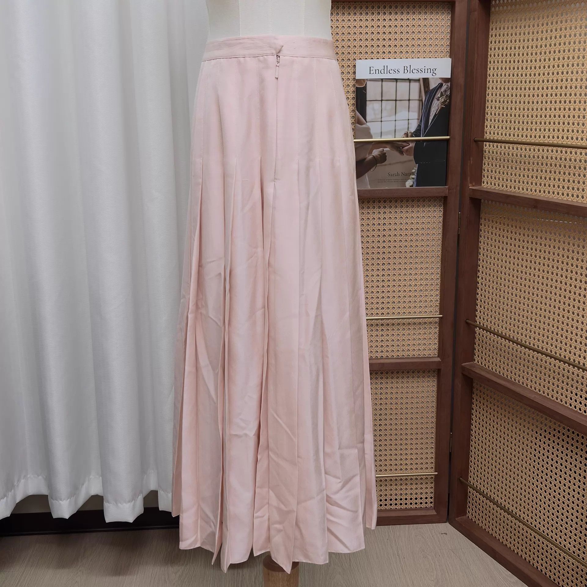 Loro Piana LORO PIANA Pleated Long Skirt 42 Size M / US 6-8 / IT 42-44 - 2 Thumbnail