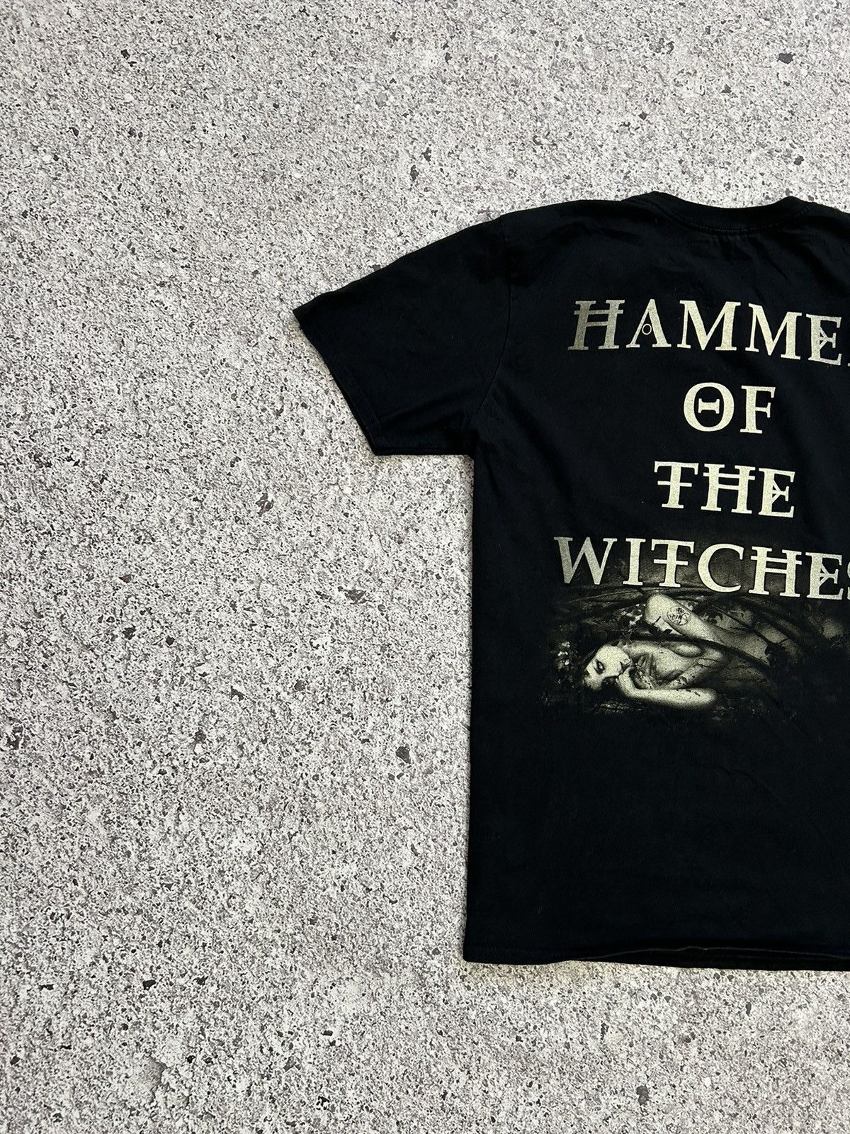 Band Tees × Vintage Cradle Of Filth Hammer Of The Witches Rock Band T-Shirt Size US L / EU 52-54 / 3 - 7 Thumbnail