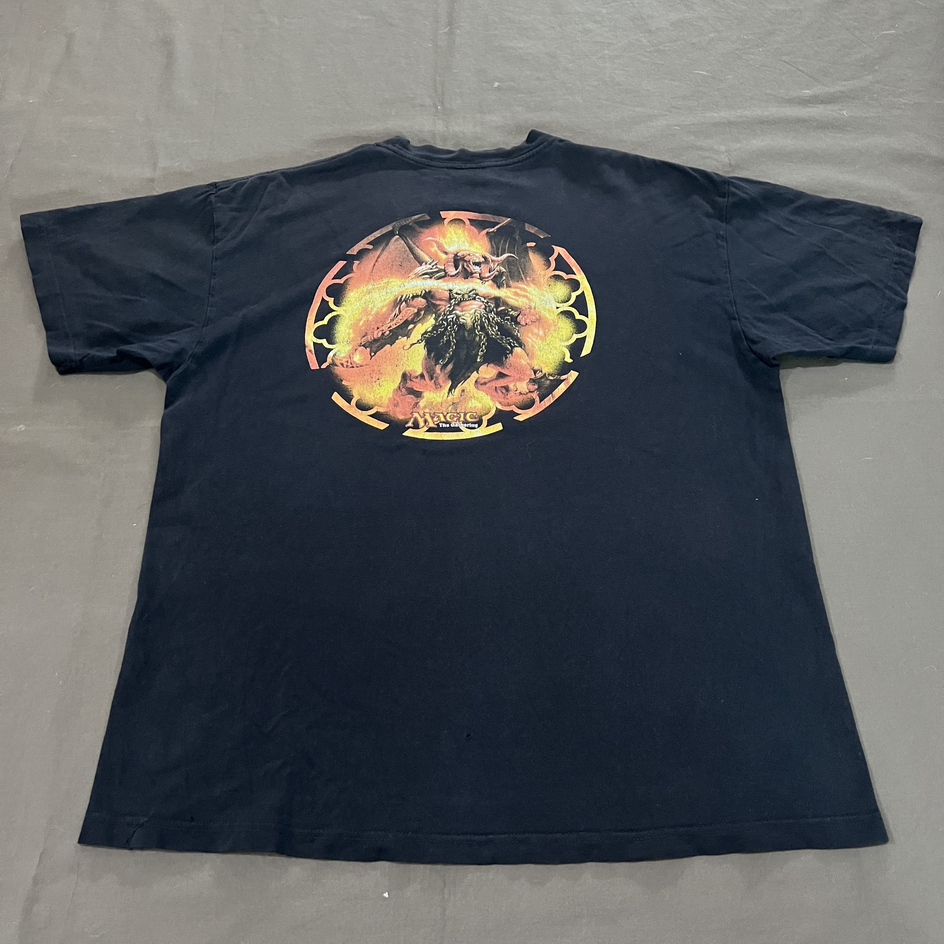 Playstation × Vintage Vintage Y2K Magic The Gathering Dissension Prerelease Tee XL Size US XL / EU 56 / 4 - 2 Thumbnail