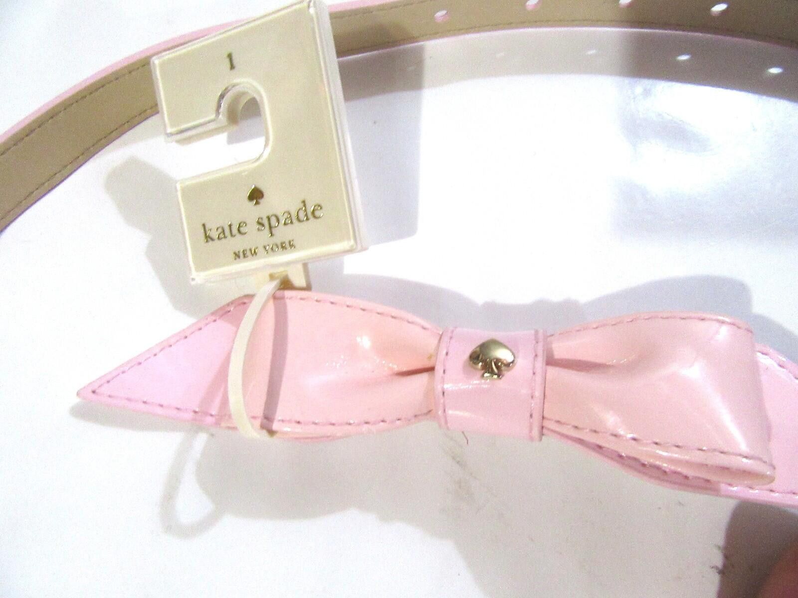 Other Kate Spade Womens Leather Belt with Bow Light Pink Size L Size ONE SIZE - 4 Thumbnail