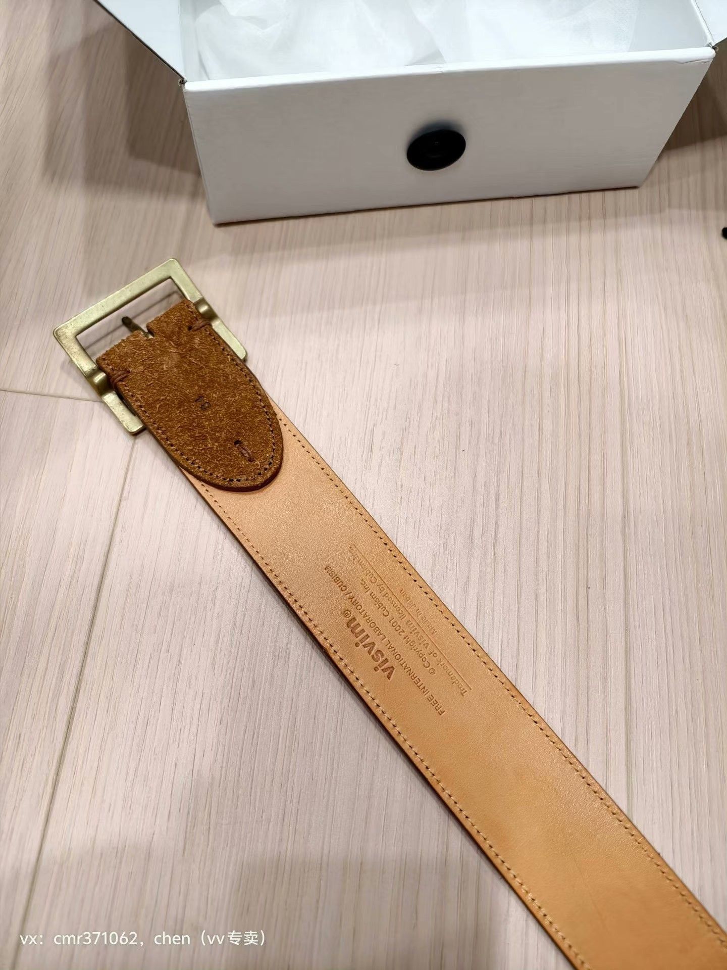 Visvim VISVIM 17AW 45MM Veggie Suede Belt Size 34 - 6 Thumbnail