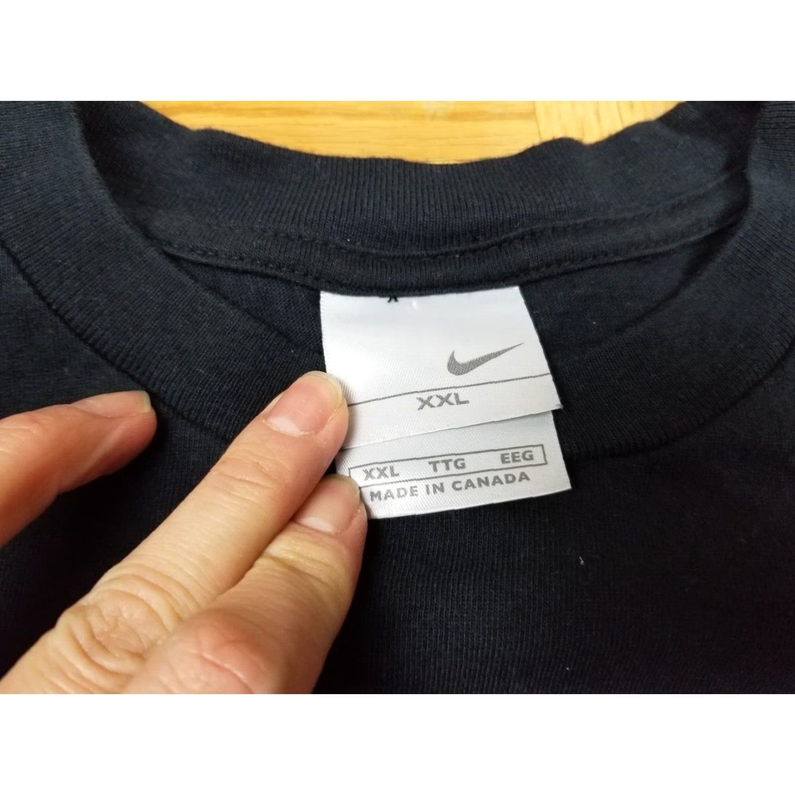 Nike VINTAGE Nike Bad Ass Airs Black Old School T-Shirt 2XL Mens XS? Size US XXL / EU 58 / 5 - 4 Thumbnail
