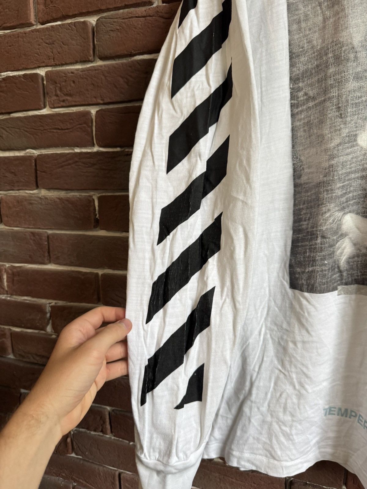Off-White Off White Mona Lisa Longsleeve Rare Streetwear Virgil Abloh Size US XL / EU 56 / 4 - 3 Thumbnail