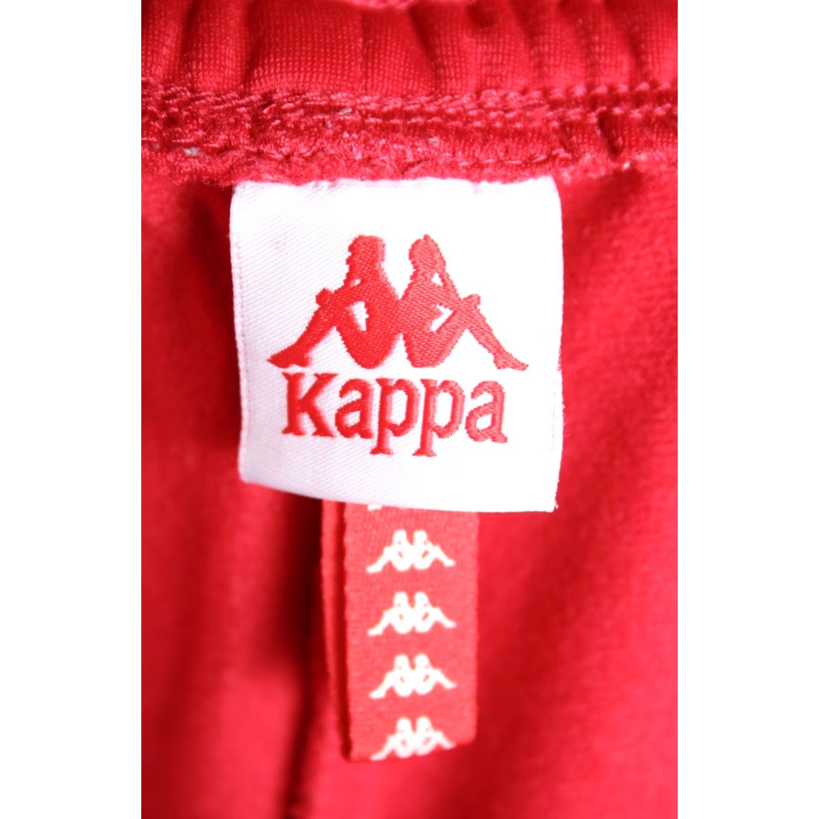 Kappa VINTAGE Kappa Sport Trousers Red Soccer Track Pants Sz. S Unisex Adults Regular Inseam 31" Polyester Drawstring Athletic Pants Size US 29 - 7 Thumbnail